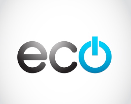 eco power conceptのイラスト素材