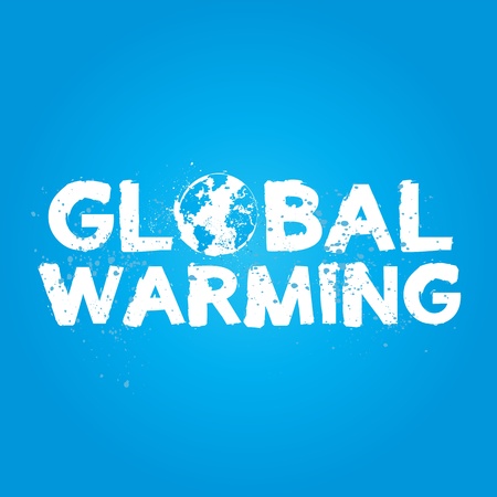 Global Warming Grunge Conceptのイラスト素材