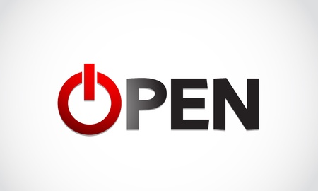 Open powerのイラスト素材