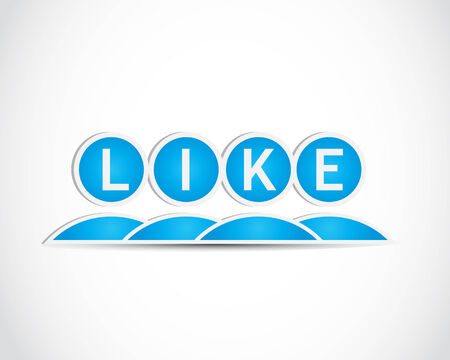 like conceptのイラスト素材