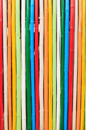 Bamboo Pattern and different Colorの写真素材