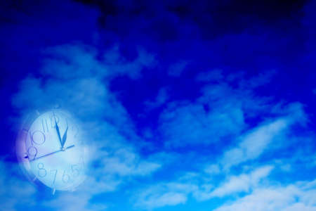 abstract picture time in our lifesの写真素材