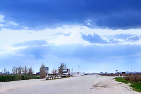 scene blue sky on spring  expensiveの写真素材