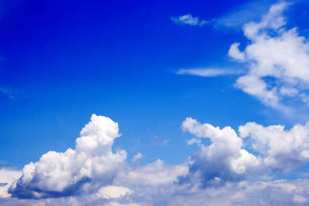 blue sky and cloud