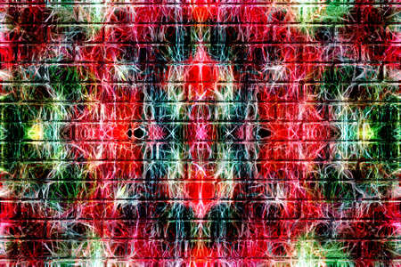 abstract scene with symmetrical pattern and texture