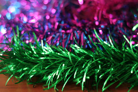 abstract scene of the christmas decorations
