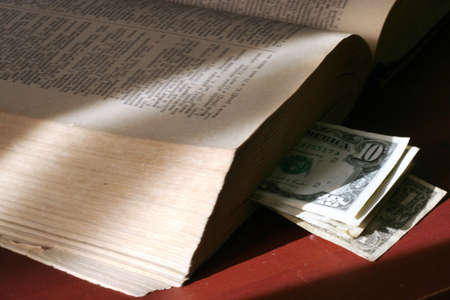 abstract scene with old paperの写真素材