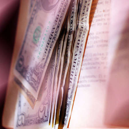 abstract scene with old paperの写真素材