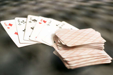 playing combination in pokerのeditorial素材