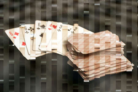 playing combination in pokerのeditorial素材