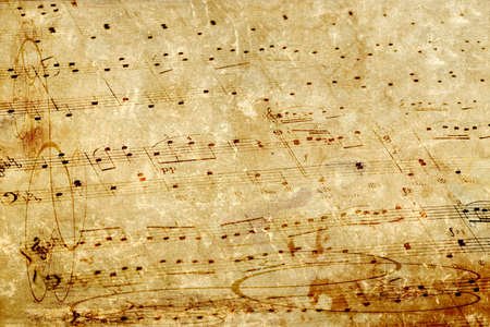 abstract scene texture skins and music symbolsの写真素材