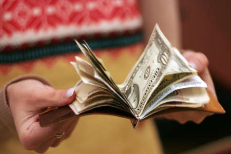 hard cash in hand