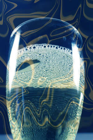 abstract scene of the liquor-glassの写真素材