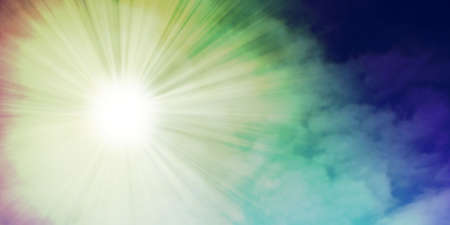 abstract scene shining skyの写真素材