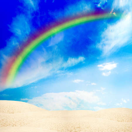 rainbow sceneの写真素材