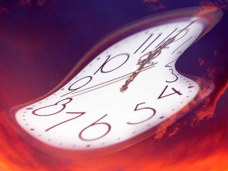 current of timeの写真素材