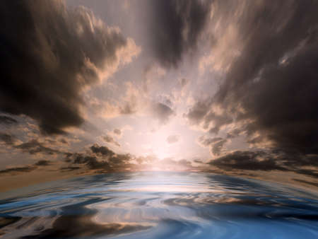 reflectionの写真素材