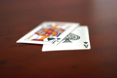 playing cards for pokerのeditorial素材