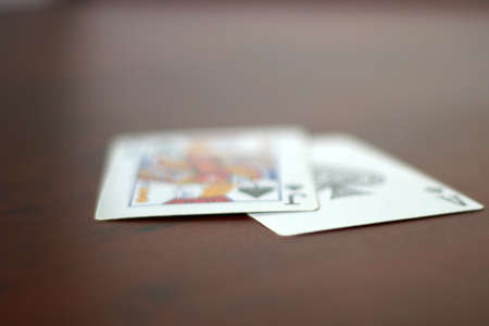 playing cards for pokerのeditorial素材