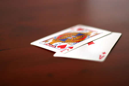 playing cards for pokerのeditorial素材