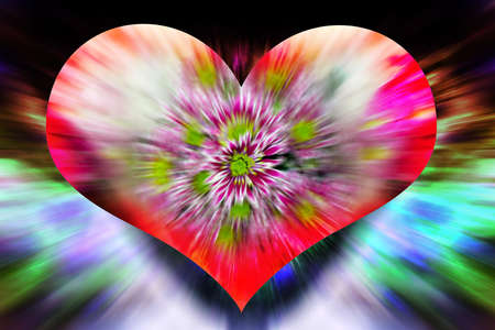 fantasy floral background の写真素材