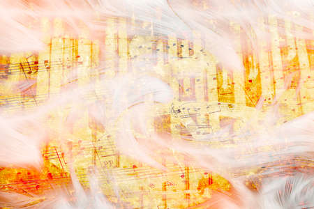 music grunge as backgroundの写真素材