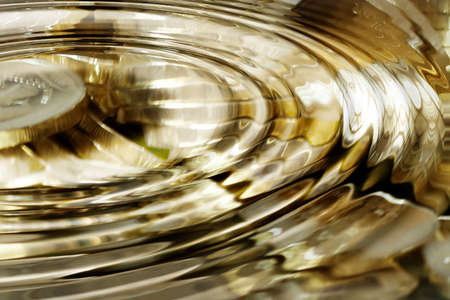 abstract golden patternsの写真素材