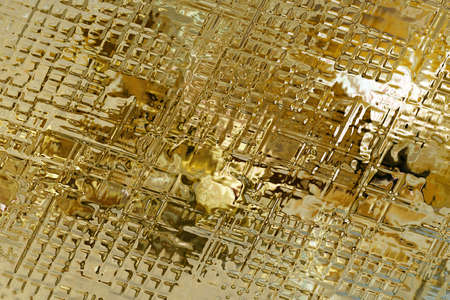 abstract golden patternsの写真素材