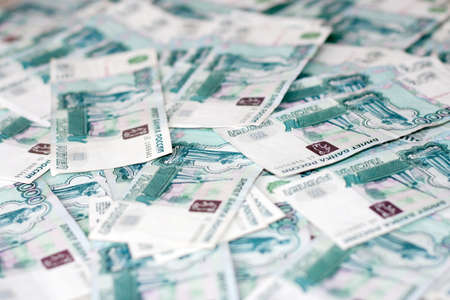 russian money backgroundの写真素材