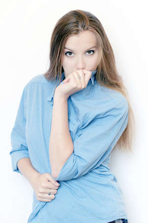 pretty girlの写真素材