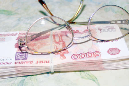banknotes as financesの写真素材