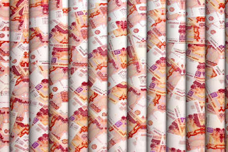 banknotes value five thousand roubleの写真素材