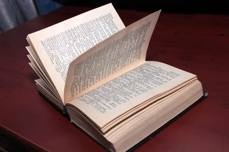pages of the old book