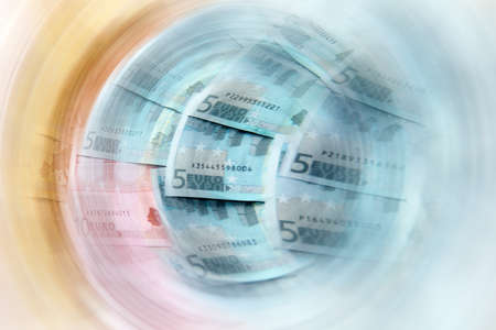 euro as illustration payment trade systemの写真素材