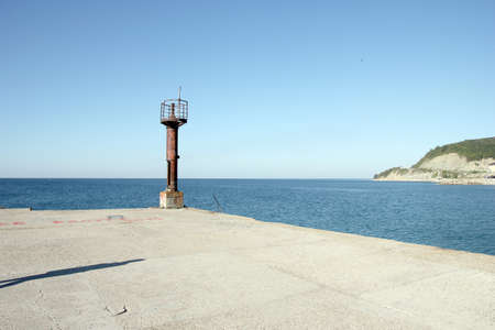 abstract scene seaside and solar skyの写真素材