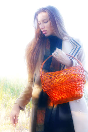 abstract pretty girlの写真素材