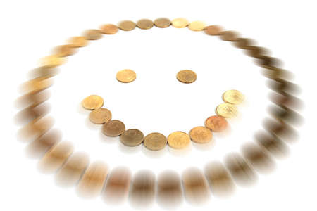 abstract person to constitute of russian coin の写真素材