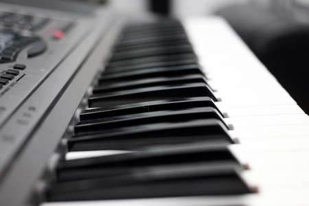 keys of a pianoの写真素材