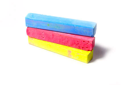 set of crayons for art and drawingの写真素材