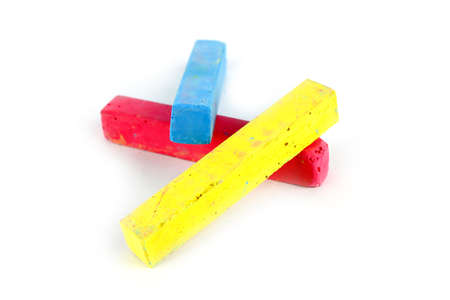Set of crayons for art and drawing