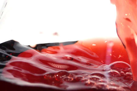 Beautiful drops and splashes of wine