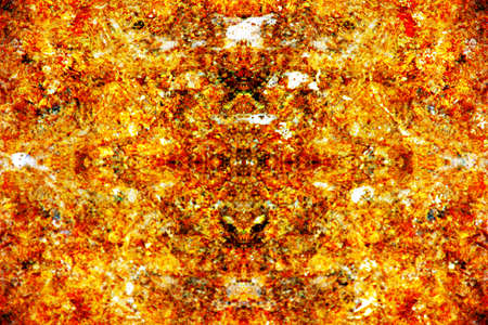 the symmetrical colorful abstract patterns with textureの写真素材