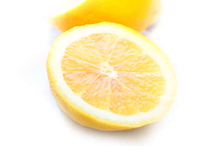 beautiful ripe lemon as part of the tropical faunaの写真素材