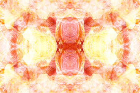 Texture of symmetrical fine patterns on the cut of semi-precious mineralの写真素材