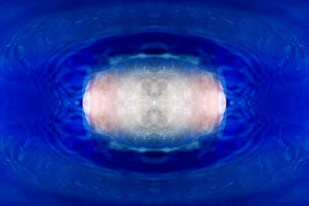 Symmetrical abstract pattern created with the photographic nature of the wild through a mirror...