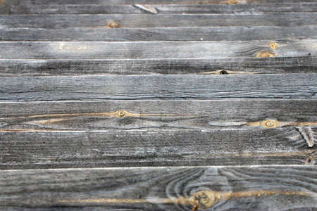 Beautiful texture of old wooden stair stepsの写真素材