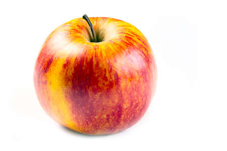 a beautiful ripe fresh apple as part of the autumn harvest