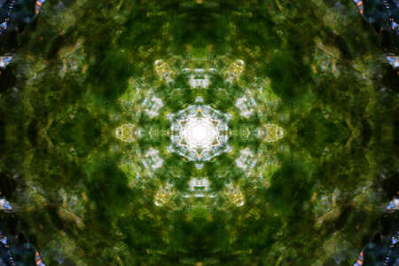 symmetrical abstract patternの写真素材