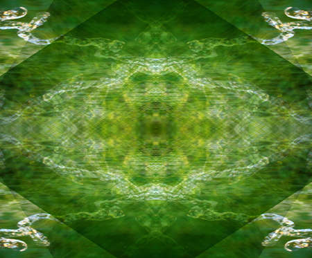 symmetrical abstract patternの写真素材