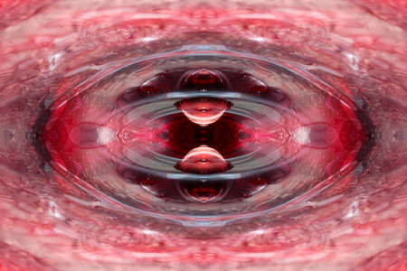 abstract background of symmetrical patternsの写真素材